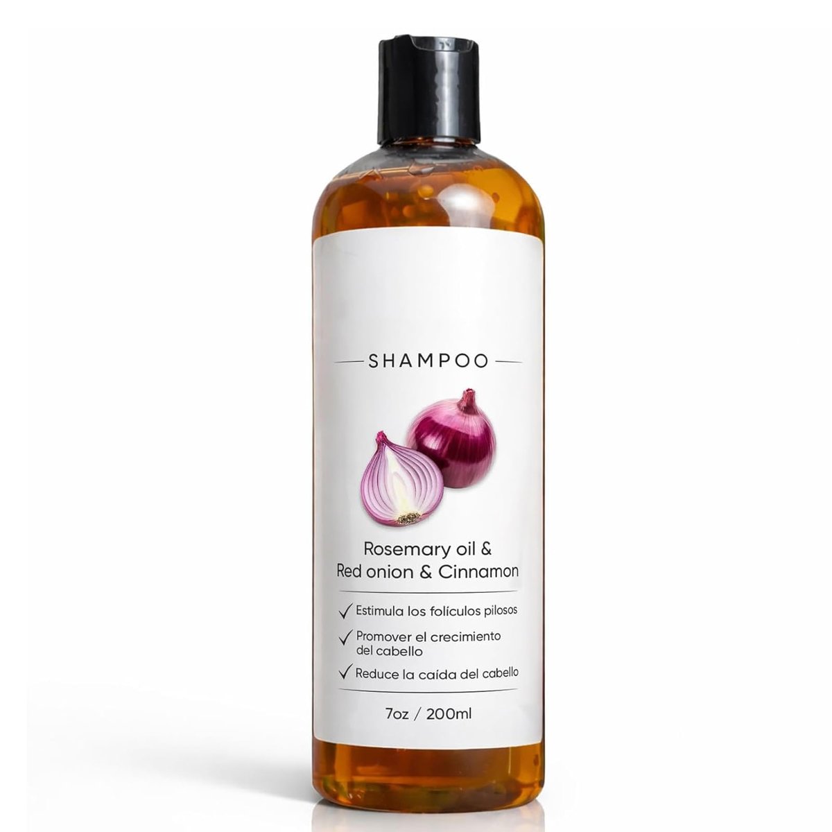 MYSQIHO Onion Shampoo for Hair Growth with Rosemary Oil, Red Onion & Cinnamon Extract, Strengthen Hair Roots, Reduce Hair Loss, Promote Hair Growth for Women and Men, 7 Fl Oz Avelisse