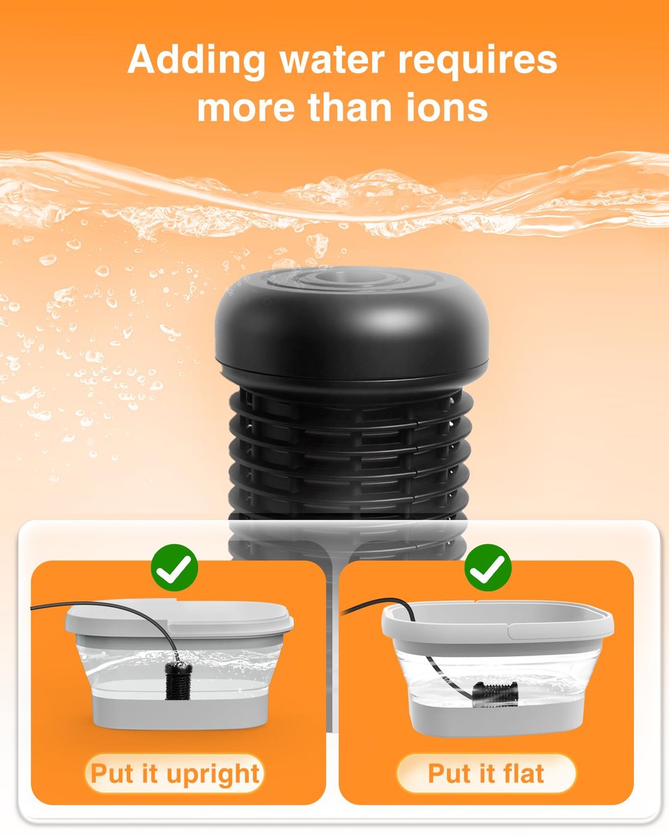 Olixie Ionic Foot Bath Detox Machine - Professional Foot Spa with 2 Arrays, 80 Disposable Liners, Detox Sea Salt & Folding Bucket Avelisse