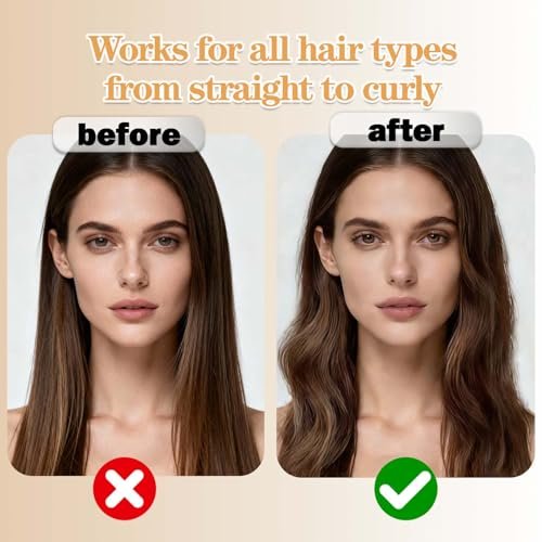 Nowavibe Magic Comb for Men – Wide-Tooth Volumising Styling Tool with Root Lift & Texture Control for Fringes, Curls & All Hair Types – Dry/Wet Use for Travel & Home Grooming (2-Pack) Avelisse