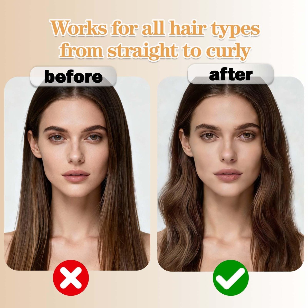 Nowavibe Magic Comb for Men – Wide-Tooth Volumising Styling Tool with Root Lift & Texture Control for Fringes, Curls & All Hair Types – Dry/Wet Use for Travel & Home Grooming (2-Pack) Avelisse