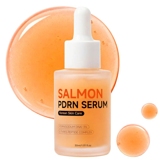 Salmon DNA PDRN Peptide Serum – Deep Hydration & Moisturizing for Sensitive Skin, Unscented, 1.01 fl oz (30ml) Avelisse