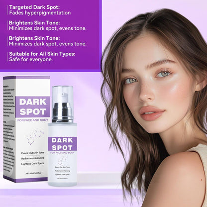 Dark Spot Remover for Face and Body - Dark Spot Corrector Serum for Face - Sun Spots, Age Spots, Freckles & Melasma Remover - Brown Spot Corrector Evens Skin Tone Skin Care for All Skin Type 1.7 Fl Oz Avelisse