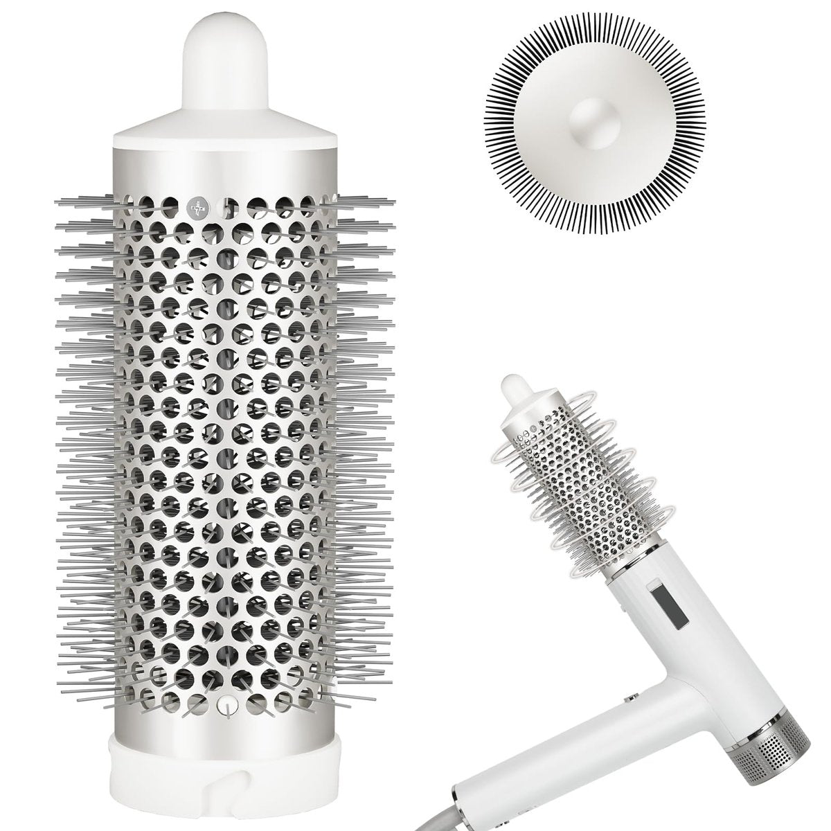 AFDD Round Brush Attachment for Shark SpeedStyle – Volumizing Curls & Smoothing for All Hair Types Avelisse