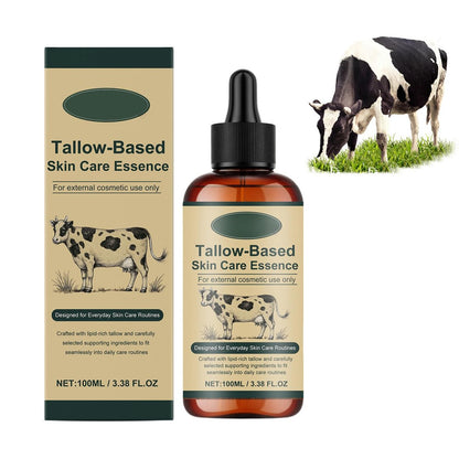 Golden Micro Peptide Tallow Serum – Anti-Aging Essence for Daily Skin Conditioning & Moisture, Healthy Glow (3.38 fl oz, New Upgrade) Avelisse