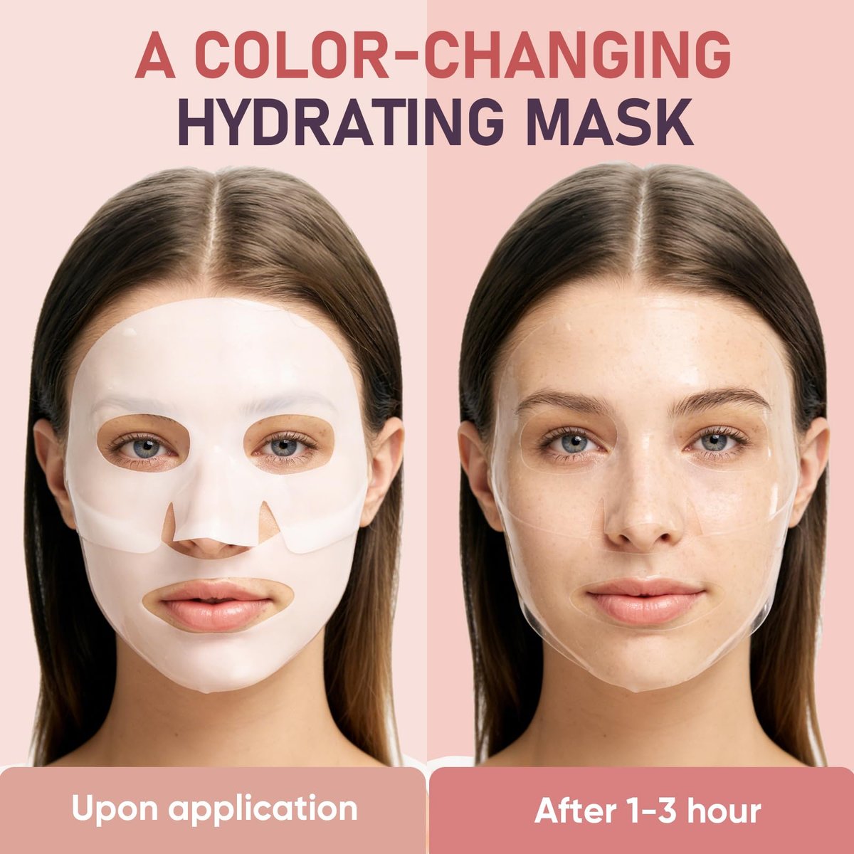 TEAWOO Bio-Collagen Facial Mask - 8 Pack Hydrogel Face Mask for Hydrating, Soothing & Glass Skin - Korean Skincare Overnight Mask - görsel 7