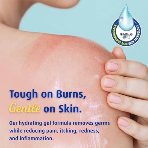 Solarcaine Advanced Cooling Hydrogel with Hypochlorous Acid – 6 oz After-Sun & Burn Gel, Soothes Discomfort, Itch & Redness, Sting-Free & Alcohol-Free for Face & Body - görsel 8