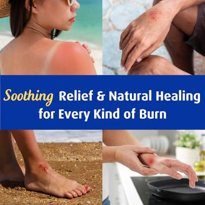 Solarcaine Advanced Cooling Hydrogel with Hypochlorous Acid – 6 oz After-Sun & Burn Gel, Soothes Discomfort, Itch & Redness, Sting-Free & Alcohol-Free for Face & Body