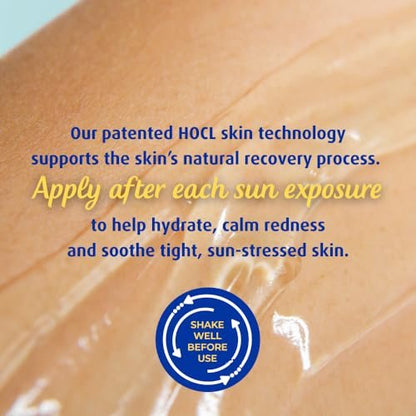 Solarcaine Advanced Cooling Hydrogel with Hypochlorous Acid – 6 oz After-Sun & Burn Gel, Soothes Discomfort, Itch & Redness, Sting-Free & Alcohol-Free for Face & Body