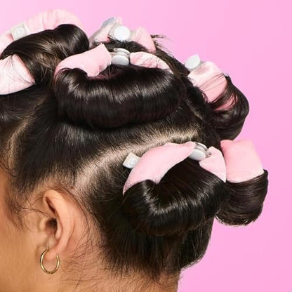 Gimme Beauty Chill Curl Heatless Flex Rods – Gentle & Bendable Hair Rods for Overnight Curls – Bouncy Waves with Frizz-Free Finish – Snap Closure for Secure Hold – Fine Hair, 6 Count Avelisse