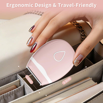 2026 Electric Razor for Women – Cordless Mini Trimmer, 3 Blades, Wet/Dry, Painless Shaver for Face, Bikini, Arms, Legs – Travel-Friendly, Sensitive Skin