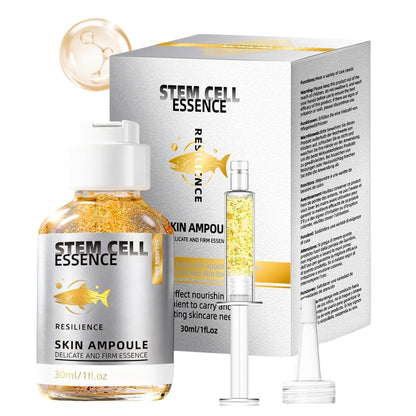 Salmon DNA Serum with PDRN - Microneedling Ampoule for Wrinkles, Scars, and Skin Repair - Anti-Aging Hydration Booster, Firming Serum with Derma Roller and Pen for Radiant Face or Body - 1 oz Avelisse