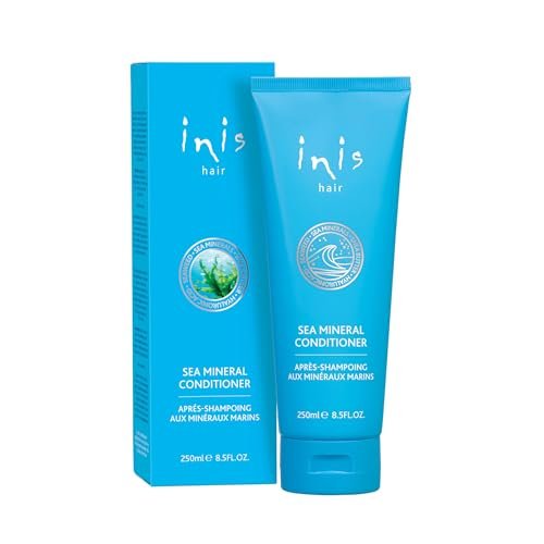 Inis the Energy of the Sea - Sea Mineral Conditioner, Silicone Free with Seaweed Extracts, Shea Butter & Hyaluronic Acid, Ocean Fresh Scent, 8.5 fl oz Avelisse