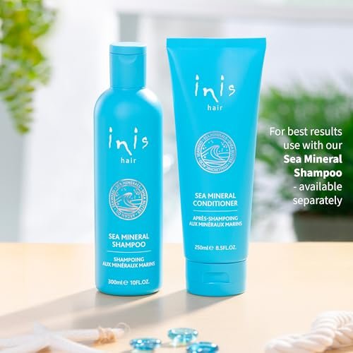 Inis the Energy of the Sea - Sea Mineral Conditioner, Silicone Free with Seaweed Extracts, Shea Butter & Hyaluronic Acid, Ocean Fresh Scent, 8.5 fl oz Avelisse