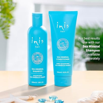 Inis the Energy of the Sea - Sea Mineral Conditioner, Silicone Free with Seaweed Extracts, Shea Butter & Hyaluronic Acid, Ocean Fresh Scent, 8.5 fl oz Avelisse