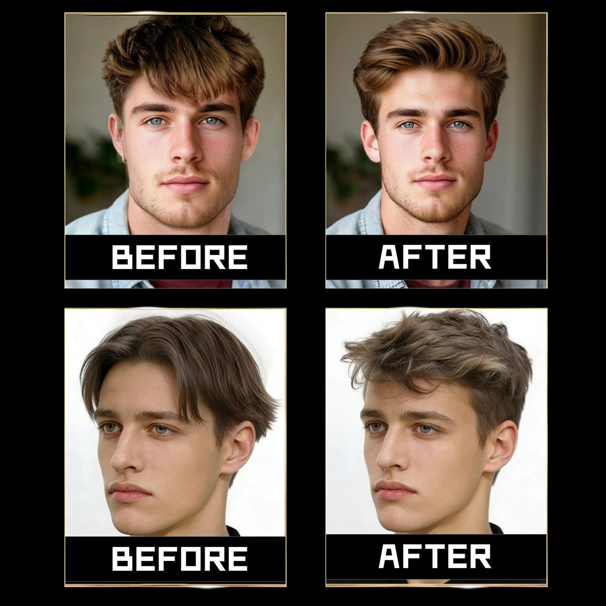 Goiple Men's Hair Styling Clay – Firm Hold, Matte Finish, Natural Ingredients, 4.23 oz - görsel 13