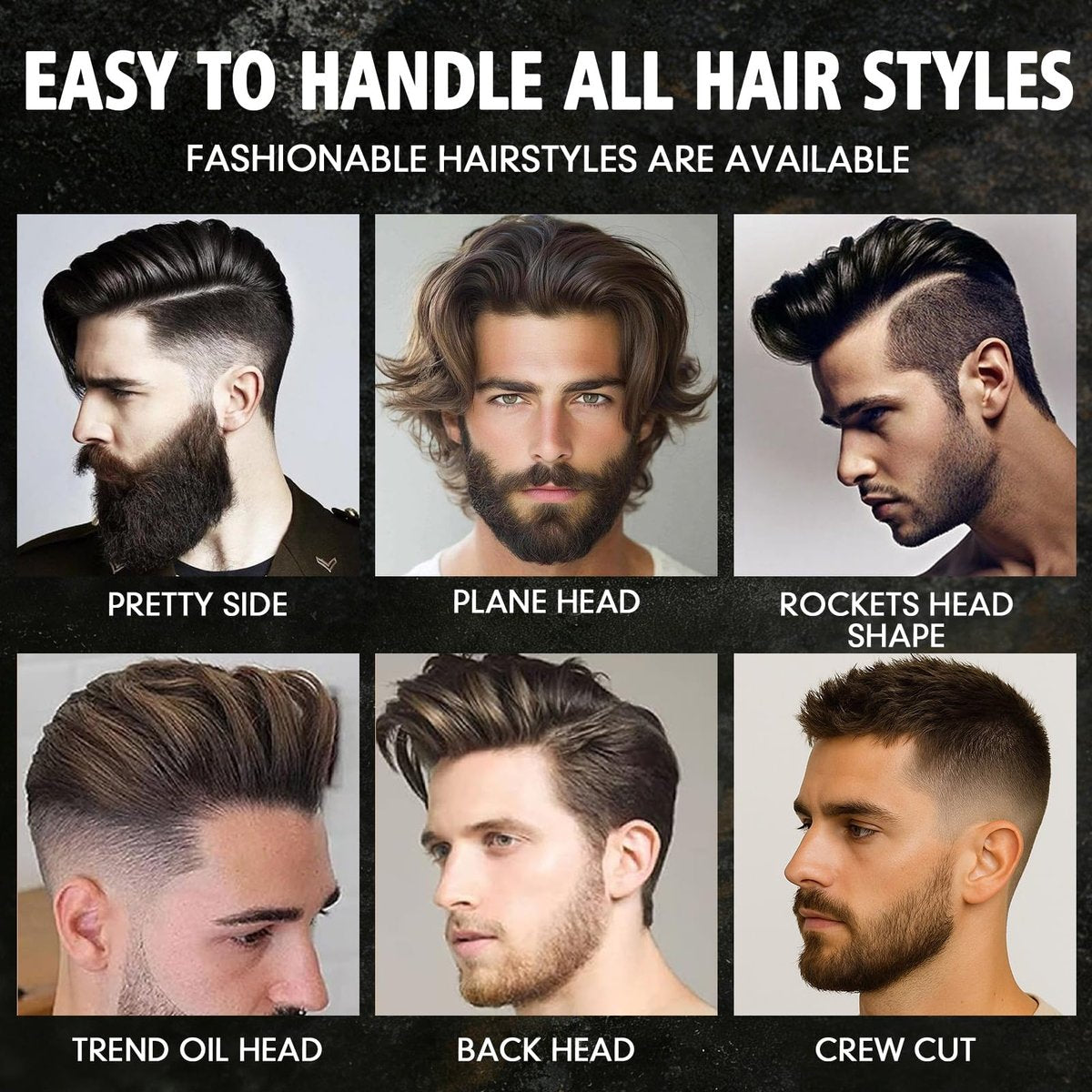 Goiple Men's Hair Styling Clay – Firm Hold, Matte Finish, Natural Ingredients, 4.23 oz - görsel 7