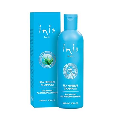 Inis the Energy of the Sea Sea Mineral Shampoo – Hydrating Marine Shampoo with Seaweed Extracts, Argan Oil & Hyaluronic Acid for Women and Men, Clean Ocean Fresh Scent, 300ml Avelisse