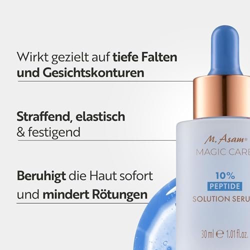 M. Asam Magic Care 10% Peptide Solution Serum – Anti-Wrinkle, Lifting & Firming Face Serum (30 ml) - görsel 4