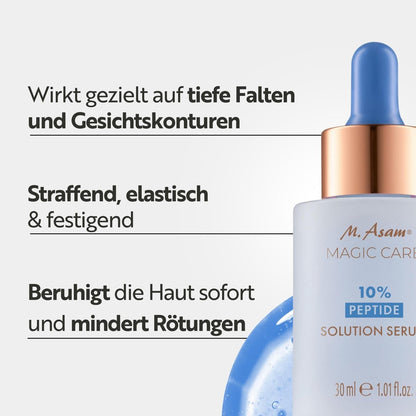 M. Asam Magic Care 10% Peptide Solution Serum – Anti-Wrinkle, Lifting & Firming Face Serum (30 ml)