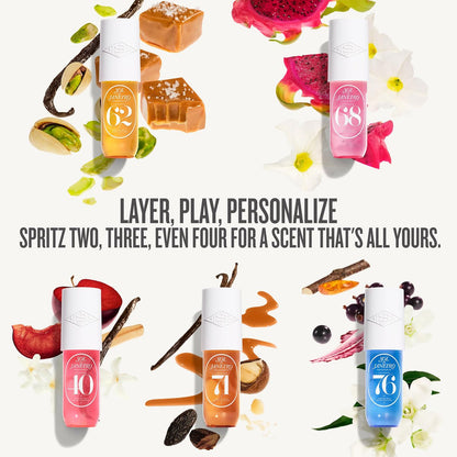 Sol de Janeiro Mist and Match Hair & Body Perfume Bundle – 5 Cheirosa Fragrances (5 x 90ml) Avelisse