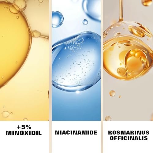 5% Minoxidil Hair Growth Oil for Men and Women – Extra Strength Hair Regrowth Serum, Topical Treatment for Hair Loss, Supports Thicker, Healthier Hair & Beard Growth, 2.11 fl oz Avelisse