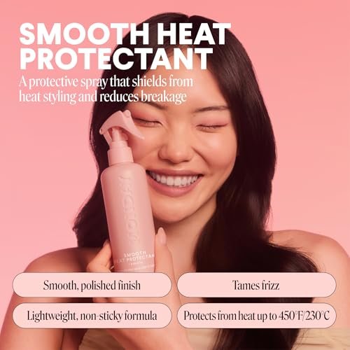 MONDAY HAIRCARE SMOOTH Heat Protectant with Keratin – 6 oz (Pack of 2) for a Smooth, Polished Finish - görsel 4