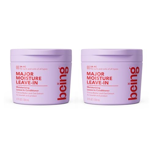 being MAJOR MOISTURE Moisturising Leave-In Conditioner 354mL (Pack of 2) Avelisse