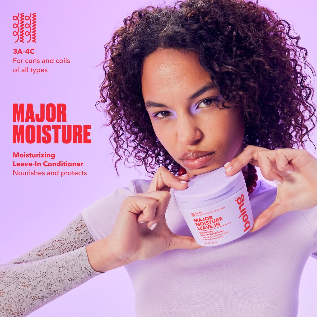 being MAJOR MOISTURE Moisturising Leave-In Conditioner 354mL (Pack of 2) Avelisse