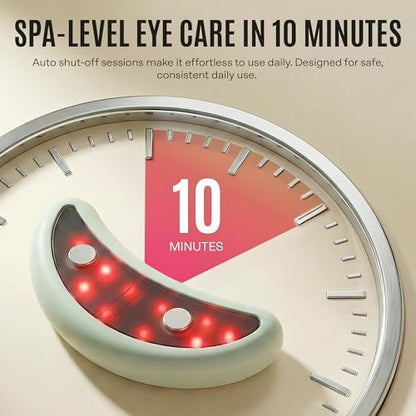 Mario Badescu Red Light + EMS Under Eye Patches – Rechargeable LED & Microcurrent Device for Puffiness & Fine Lines Avelisse