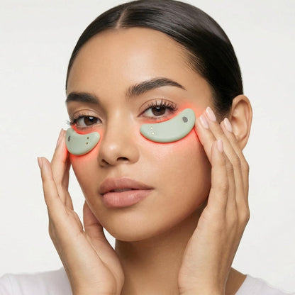 Mario Badescu Red Light + EMS Under Eye Patches – Rechargeable LED & Microcurrent Device for Puffiness & Fine Lines Avelisse