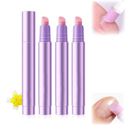 3-Piece Cuticle Oil Pusher Pen Set – 2-in-1 Ceramic Cuticle Pusher & Oil Pen for Manicure & Pedicure, Nail Care for Hangnails, Dry & Damaged Nails - görsel 2