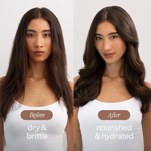 Renpure Coconut & Vitamin E Nourishing Moisture Hair Oil – Smooths Frizz, Adds Shine & Softness – Lightweight, Silicone-Free, Plant-Based Formula – For Dry, Brittleness & Flyaways – 4 Fl Oz Avelisse