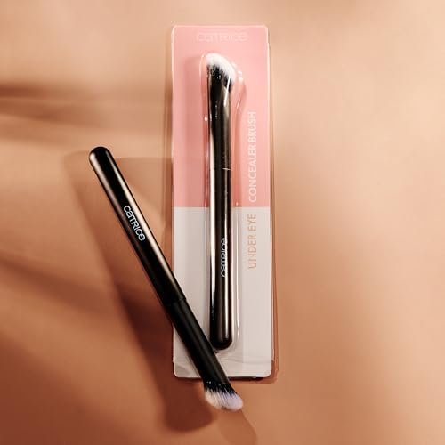 Catrice Under Eye Concealer Brush – Angled Synthetic Brush for Precise Blending of Cream, Liquid & Powder Makeup - görsel 12