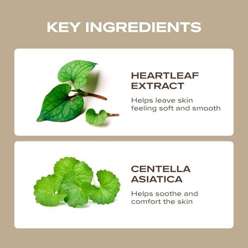 Blanc Nature Heartleaf Calming Toner – Soothing & Hydrating Toner with Heartleaf Extract, Centella Asiatica & Panthenol for All Skin Types – Korean Glass Skin Toner, 150 ml Avelisse