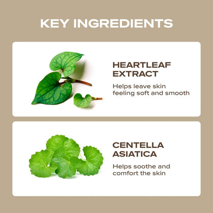 Blanc Nature Heartleaf Calming Toner – Soothing & Hydrating Toner with Heartleaf Extract, Centella Asiatica & Panthenol for All Skin Types – Korean Glass Skin Toner, 150 ml Avelisse