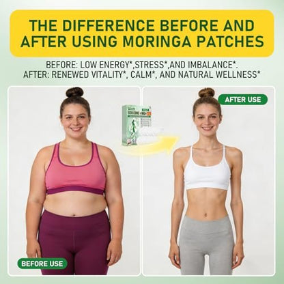 elesysy Moringa 10-in-1 Advanced Nano Microdarts Patch, 2026 New Moringa Patch, Natural Skin Care Patches for Women and Men - Suitable for All Skin Types (3 Boxes) Avelisse