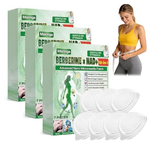 elesysy Moringa 10-in-1 Advanced Nano Microdarts Patch, 2026 New Moringa Patch, Natural Skin Care Patches for Women and Men - Suitable for All Skin Types (3 Boxes) Avelisse