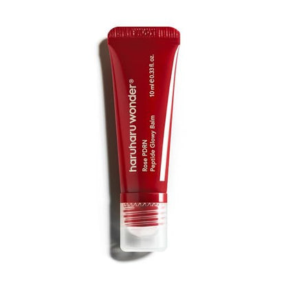 Haruharu Wonder Rose PDRN Peptide Glowy Balm – Instant Moisture Lip Balm for Dry Cracked Lips, 24HR Hydration, Vegan & Silicone Free, Tint-Free, 0.33 fl.oz