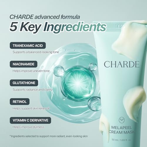 CHARDE Peel Off Cream Mask for Dark Spots - Brightening & Even-Toning Face Mask, 50ml Avelisse