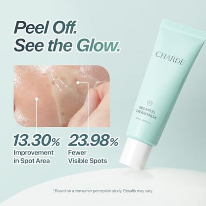 CHARDE Peel Off Cream Mask for Dark Spots - Brightening & Even-Toning Face Mask, 50ml Avelisse