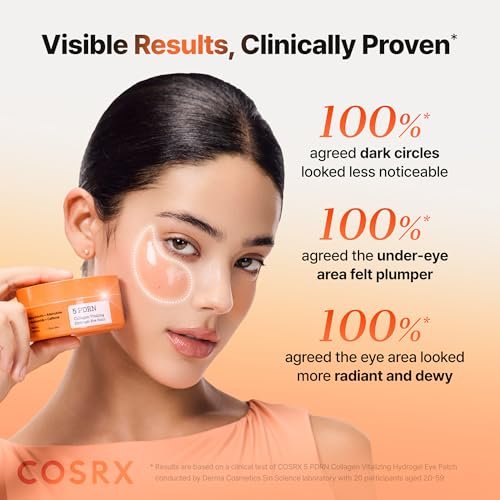 COSRX 5-PDRN Complex Collagen Gel Eye Patches – Radiance Care for Tired Under-Eyes with Salmon DNA & Vitamin C, 60 Patches - görsel 18