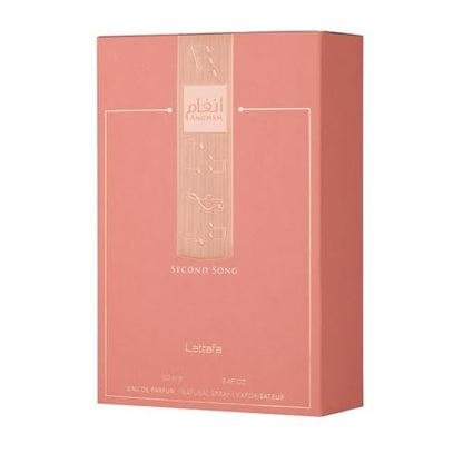 Lattafa Angham Second Song Eau de Parfum 100ml – Unisex Oriental Vanilla Fragrance, Long-Lasting Sweet & Creamy Scent Avelisse