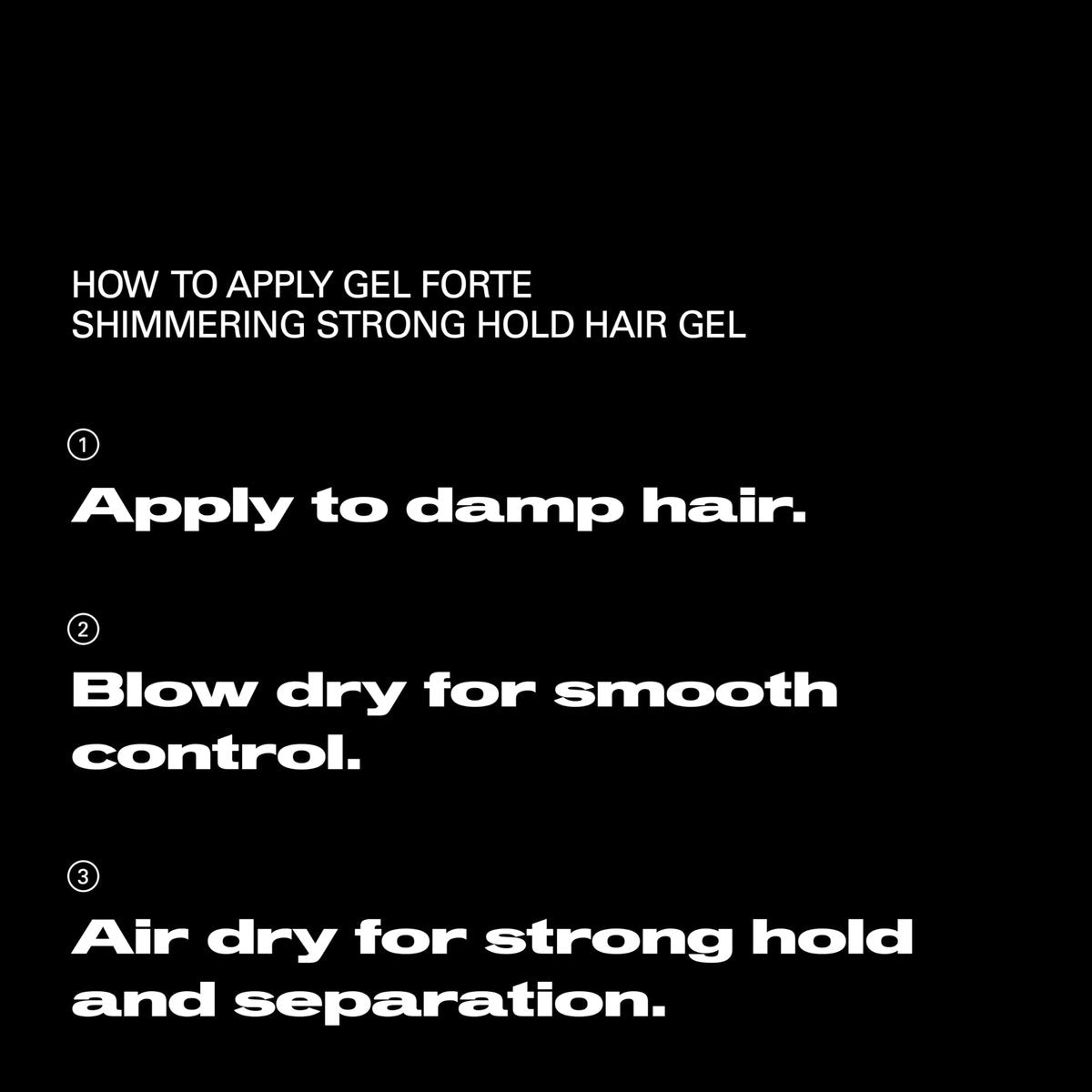 Sebastian Professional Gel Forte Strong-Hold Hair Styling Gel, 6.7 fl oz Avelisse