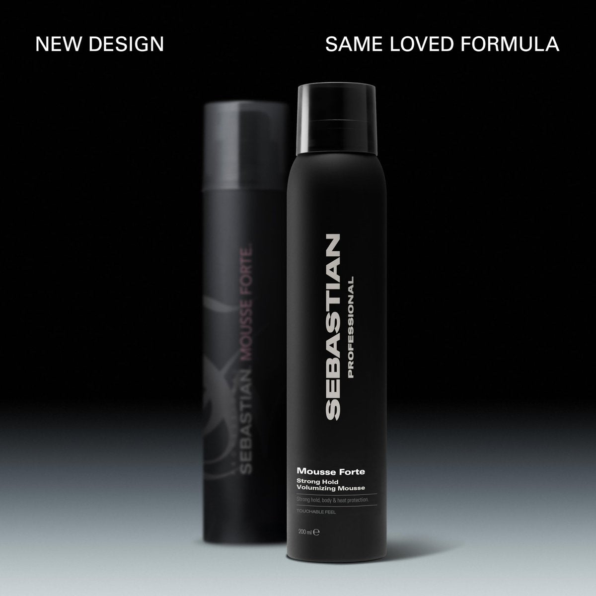 Sebastian Professional Mousse Forte | Strong-Hold Hair Styling Mousse | Volume & Body-Boosting for Curls & Waves with Heat Protection | 6.7 fl oz Avelisse