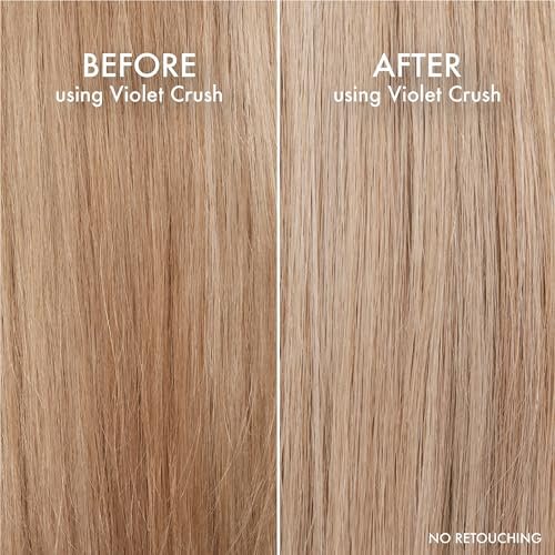 John Frieda Violet Crush Purple Shampoo and Conditioner Bundle - 8.3 Fl Oz Each (Pack of 2) Avelisse
