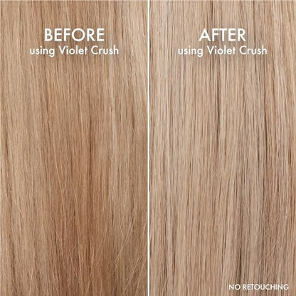 John Frieda Violet Crush Purple Shampoo and Conditioner Bundle - 8.3 Fl Oz Each (Pack of 2) Avelisse