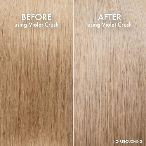 John Frieda Violet Crush Purple Shampoo and Conditioner Bundle - 8.3 Fl Oz Each (Pack of 2) Avelisse