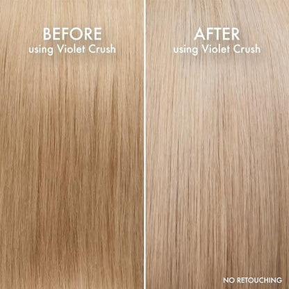 John Frieda Violet Crush Purple Shampoo and Conditioner Bundle - 8.3 Fl Oz Each (Pack of 2) Avelisse