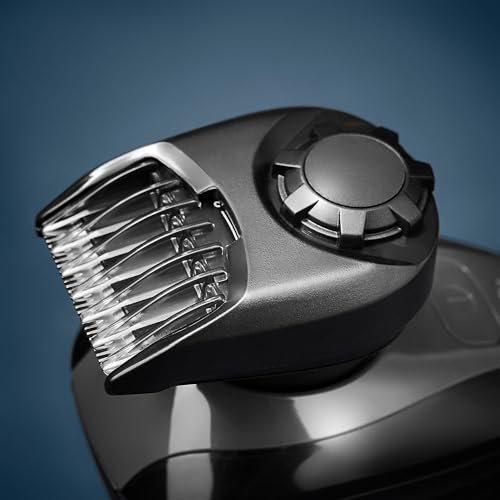Remington Balder 3 Head Shaver – Dual-Track Cutting Heads, Multi-Directional Pivot, 45-Minute Run Time, 100% Waterproof Complete Grooming Kit with Beard Trimmer & Nose/Ear Trimmer Avelisse