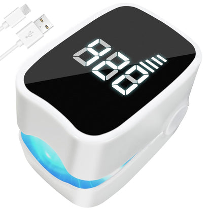 Baimistar Home Toenail Repair Treatment - 7-Minute Timer, Rechargeable Nail Repair Kit for Toenail & Fingernail (White, 1 Fl Oz)